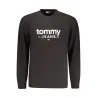 SWEAT-SHIRT NOIR À FERMETURE ÉCLAIR POUR HOMME TOMMY HILFIGER - TOMMY HILFIGER