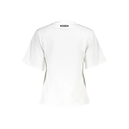 T-SHIRT À MANCHES COURTES CAVALLI CLASS FEMME BLANC - CAVALLI CLASS
