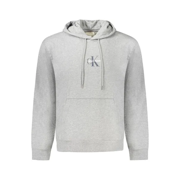 Sweat-shirt zippé gris Calvin Klein pour homme - CALVIN KLEIN