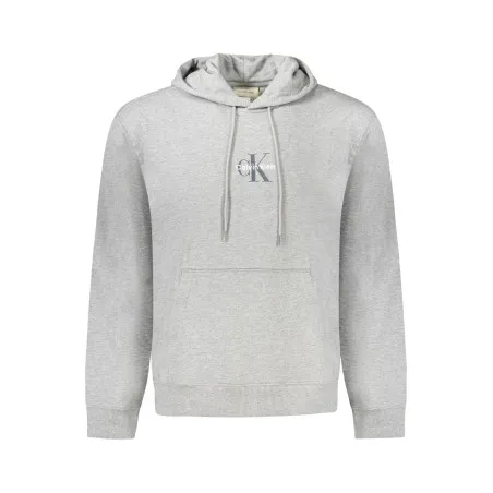 Sweat-shirt zippé gris Calvin Klein pour homme - CALVIN KLEIN