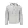 Sweat-shirt zippé gris Calvin Klein pour homme - CALVIN KLEIN