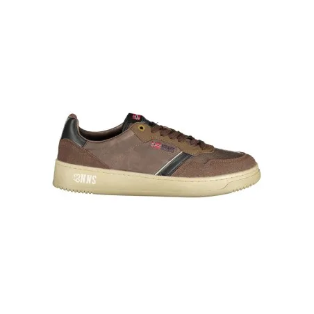 NORVÈGE 1963 CHAUSSURES DE SPORT POUR HOMMES MARRON - NORWAY 1963