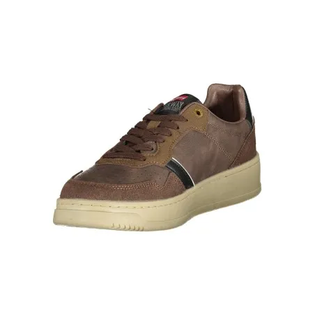 NORVÈGE 1963 CHAUSSURES DE SPORT POUR HOMMES MARRON - NORWAY 1963