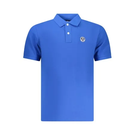 Polo à manches courtes pour homme North Sails, bleu - NORTH SAILS