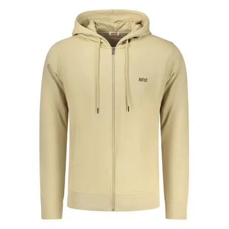 SWEAT-SHIRT ZIPPÉ HOMME BEIGE - RIFLE