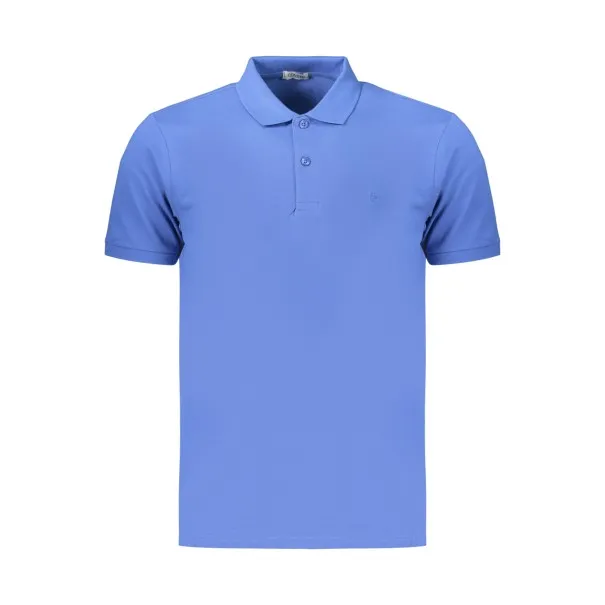 Polo à manches courtes pour homme Coveri Moving, bleu - COVERI MOVING