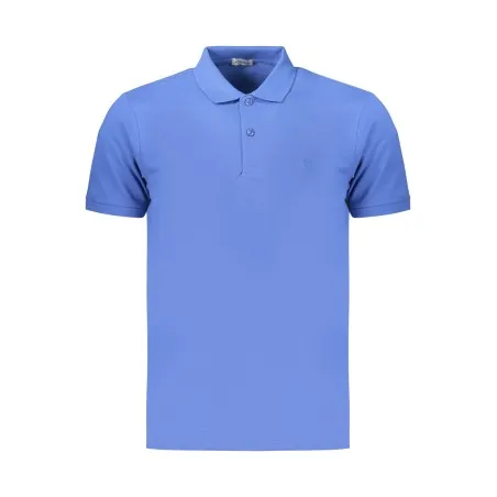 Polo à manches courtes pour homme Coveri Moving, bleu - COVERI MOVING