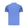 Polo à manches courtes pour homme Coveri Moving, bleu - COVERI MOVING
