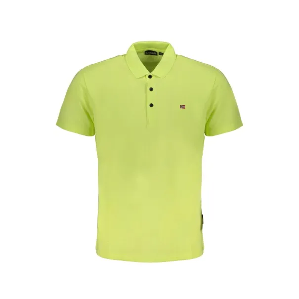 T-SHIRT NAPAPIJRI MANCHES COURTES HOMME JAUNE - NAPAPIJRI