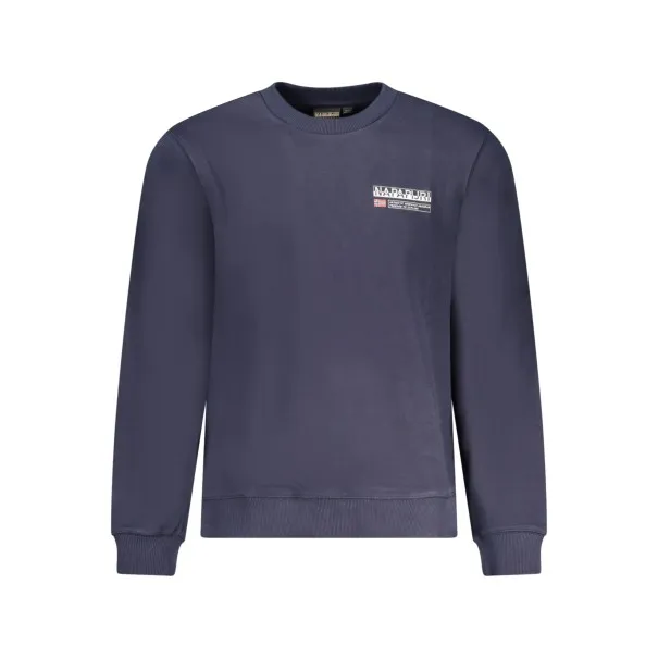 SWEAT-SHIRT SANS FERMETURE ÉCLAIR NAPAPIJRI POUR HOMMES BLEU - NAPAPIJRI