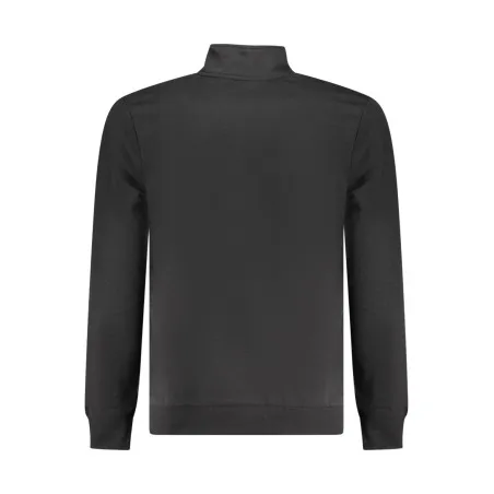 SWEAT-SHIRT NOIR À FERMETURE ÉCLAIR POUR HOMME US GRAND - U.S. GRAND
