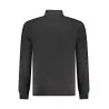 SWEAT-SHIRT NOIR À FERMETURE ÉCLAIR POUR HOMME US GRAND - U.S. GRAND