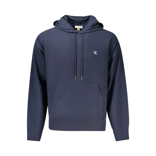 Sweat-shirt zippé bleu Calvin Klein pour homme - CALVIN KLEIN