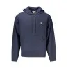 Sweat-shirt zippé bleu Calvin Klein pour homme - CALVIN KLEIN