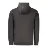 SWEAT-SHIRT NOIR À FERMETURE ÉCLAIR POUR HOMME COVERI MOVING - COVERI MOVING