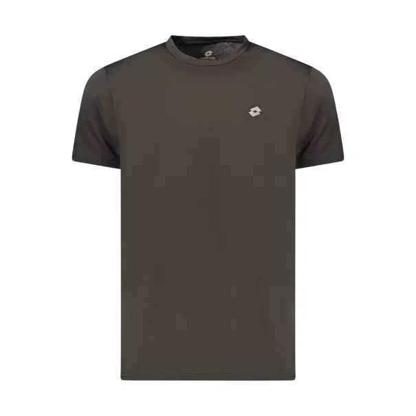 T-shirt noir à manches courtes pour homme LOTTO - Lotto
