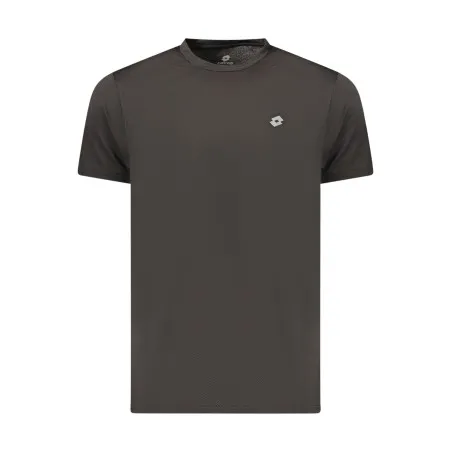 T-shirt noir à manches courtes pour homme LOTTO - Lotto