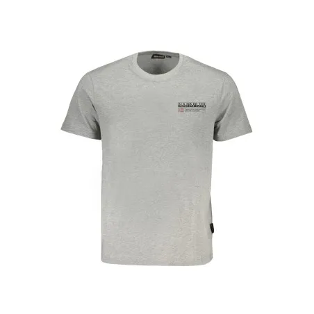 NAPAPIJRI T-SHIRT MANCHES COURTES HOMME GRIS - NAPAPIJRI