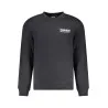 NAPAPIJRI SWEAT-SHIRT SANS FERMETURE ÉCLAIR NOIR POUR HOMMES - NAPAPIJRI
