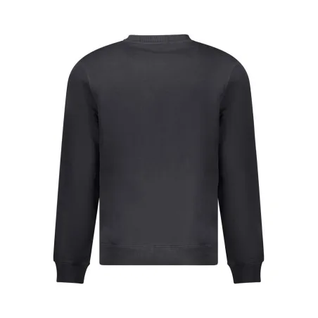 NAPAPIJRI SWEAT-SHIRT SANS FERMETURE ÉCLAIR NOIR POUR HOMMES - NAPAPIJRI