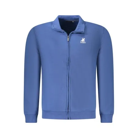 SWEAT-SHIRT BLEU À FERMETURE ÉCLAIR POUR HOMME US GRAND - U.S. GRAND