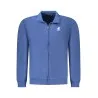 SWEAT-SHIRT BLEU À FERMETURE ÉCLAIR POUR HOMME US GRAND - U.S. GRAND