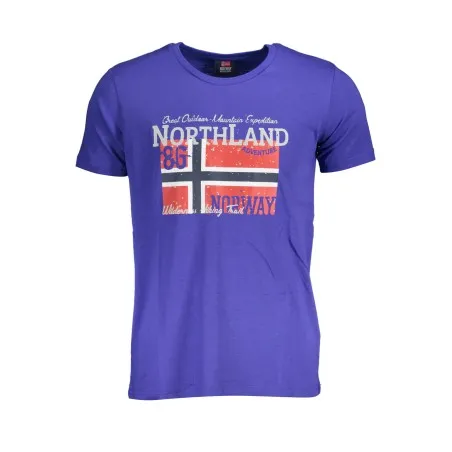 T-SHIRT MANCHES COURTES HOMME NORVÈGE 1963 BLEU - NORWAY 1963