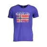T-SHIRT MANCHES COURTES HOMME NORVÈGE 1963 BLEU - NORWAY 1963
