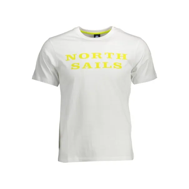 T-SHIRT MANCHES COURTES NORTH SAILS HOMME BLANC - NORTH SAILS