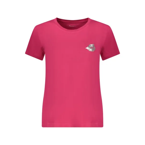T-shirt à manches courtes pour femme Pepe Jeans, rouge - PEPE JEANS