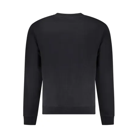 NAPAPIJRI SWEAT-SHIRT SANS FERMETURE ÉCLAIR NOIR POUR HOMMES - NAPAPIJRI