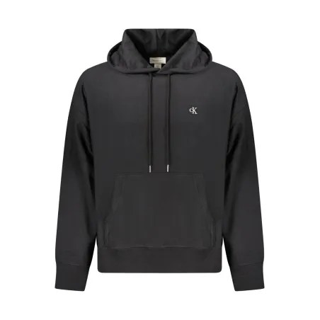 Sweat-shirt zippé noir pour homme Calvin Klein - CALVIN KLEIN