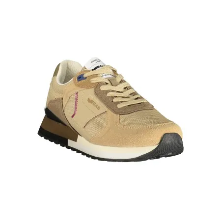 CHAUSSURES DE SPORT BEIGE POUR HOMMES GAS - GAS