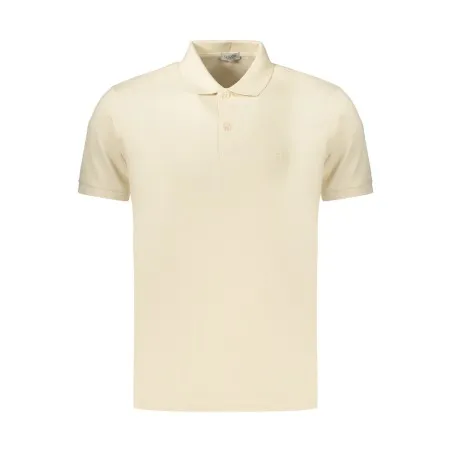 Polo à manches courtes pour homme Coveri Moving, beige - COVERI MOVING