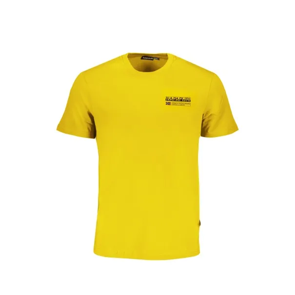 T-SHIRT NAPAPIJRI MANCHES COURTES HOMME JAUNE - NAPAPIJRI
