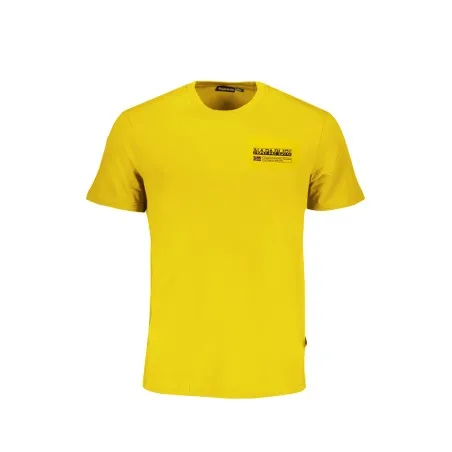 T-SHIRT NAPAPIJRI MANCHES COURTES HOMME JAUNE - NAPAPIJRI
