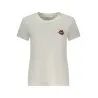 T-shirt blanc à manches courtes Pepe Jeans pour femme - PEPE JEANS