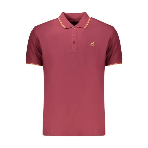 Polo à manches courtes pour homme US Grand, rouge - U.S. GRAND