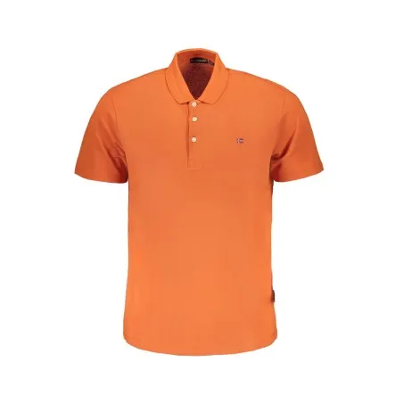 NAPAPIJRI POLO MANCHES COURTES ORANGE HOMME - NAPAPIJRI