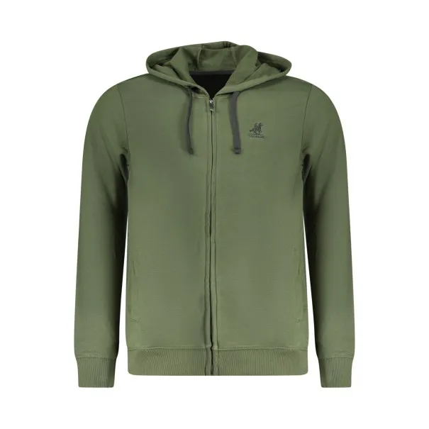 SWEAT-SHIRT VERT À FERMETURE ÉCLAIR POUR HOMME US GRAND - U.S. GRAND