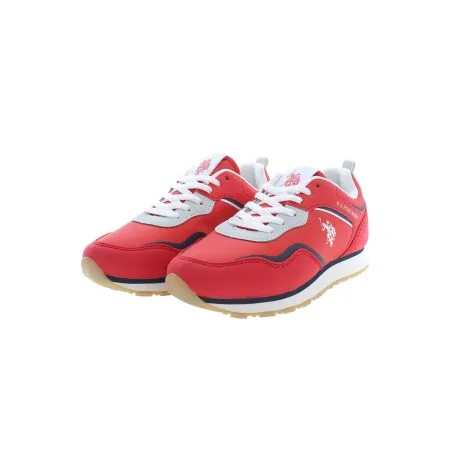 Chaussures de sport rouges pour enfants US POLO ASSN. - U.S. POLO ASSN
