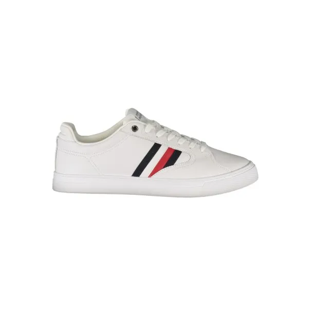 CHAUSSURES DE SPORT BLANCHES POUR HOMMES TOMMY HILFIGER - TOMMY HILFIGER