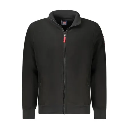 Sweat-shirt zippé noir pour homme Norvège 1963 - NORWAY 1963