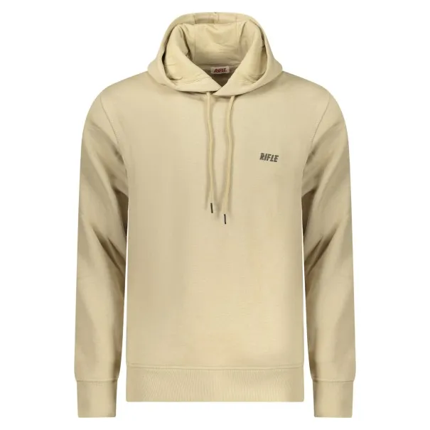 SWEAT-SHIRT ZIPPÉ HOMME BEIGE - RIFLE