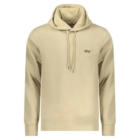 SWEAT-SHIRT ZIPPÉ HOMME BEIGE - RIFLE