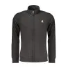 SWEAT-SHIRT NOIR À FERMETURE ÉCLAIR POUR HOMME US GRAND - U.S. GRAND