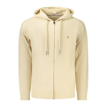 SWEAT-SHIRT ZIPPÉ BEIGE POUR HOMME COVERI MOVING - COVERI MOVING