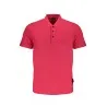NAPAPIJRI POLO MANCHES COURTES HOMME ROSE - NAPAPIJRI