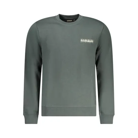 SWEAT-SHIRT SANS FERMETURE ÉCLAIR POUR HOMME NAPAPIJRI VERT - NAPAPIJRI