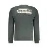 SWEAT-SHIRT SANS FERMETURE ÉCLAIR POUR HOMME NAPAPIJRI VERT - NAPAPIJRI